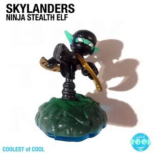Skylanders Swap Force Ninja Stealth Elf loose figure blue base activision good